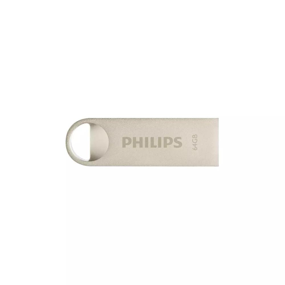Philips Moon 64GB USB 2.0 Stick Ασημί (FM64FD160B/00) (PHIFM64FD160B-00) | JAR Computers Philips Moon 64GB USB 2.0 Stick Ασημί (FM64FD160B/00) (PHIFM64FD160B-00)