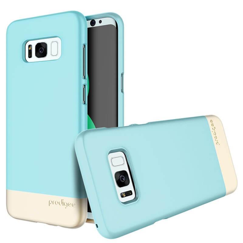 Поликарбонатов слайдер кейс за Samsung Galaxy S8 Plus - Prodigee Accent Case (син-златист) | JAR Computers Поликарбонатов слайдер кейс за Samsung Galaxy S8 Plus - Prodigee Accent Case (син-златист)