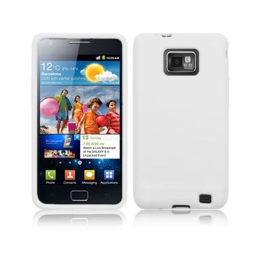 Силиконов калъф за Samsung Galaxy S2, S2 Plus - Protective Border Case (бял) | JAR Computers Силиконов калъф за Samsung Galaxy S2, S2 Plus - Protective Border Case (бял)