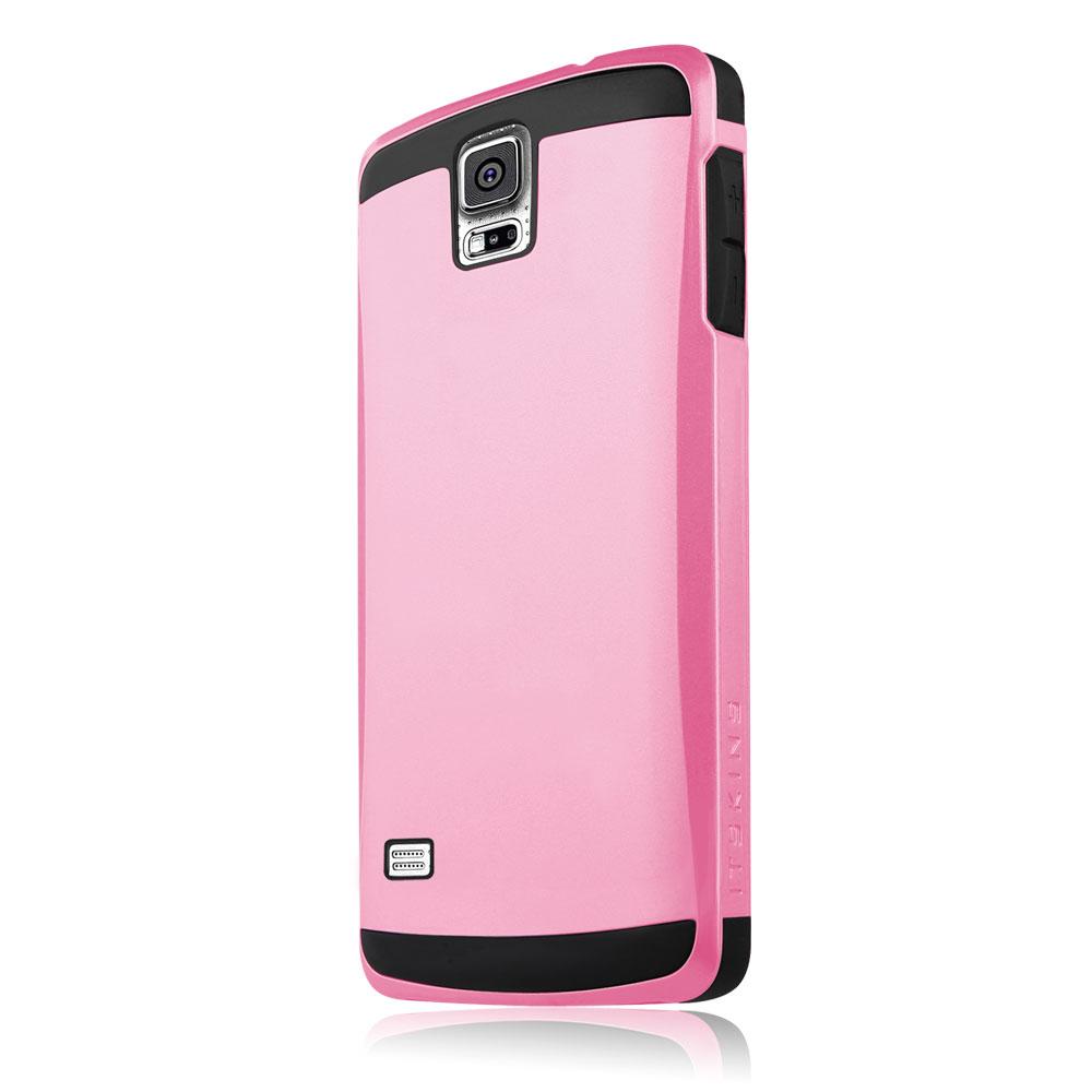 Удароустойчив хибриден кейс за Samsung Galaxy S5 SM-G900, Samsung Galaxy S5 Neo - Itskins Evolution Case (розов) | JAR Computers Удароустойчив хибриден кейс за Samsung Galaxy S5 SM-G900, Samsung Galaxy S5 Neo - Itskins Evolution Case (розов)