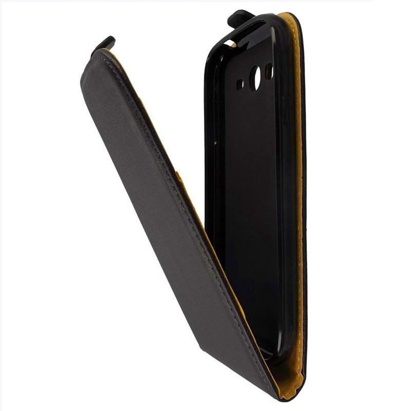 Вертикален кожен калъф с джоб за Samsung Galaxy J3 (2016) - Leather Pocket Flip v2 Case (черен) | JAR Computers Вертикален кожен калъф с джоб за Samsung Galaxy J3 (2016) - Leather Pocket Flip v2 Case (черен)