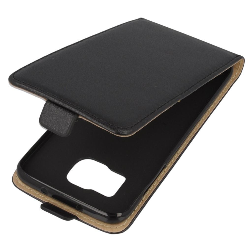 Вертикален кожен калъф с джоб за Samsung Galaxy S7 Edge - Leather Pocket Flip Case (черен) | JAR Computers Вертикален кожен калъф с джоб за Samsung Galaxy S7 Edge - Leather Pocket Flip Case (черен)