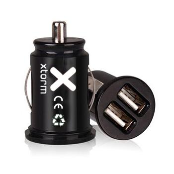 Зарядно за кола с два USB изхода за iPhone, iPad и мобилни устройства - A-solar Xtorm Power Car Plug 3.1A (bulk) | JAR Computers Зарядно за кола с два USB изхода за iPhone, iPad и мобилни устройства - A-solar Xtorm Power Car Plug 3.1A (bulk)