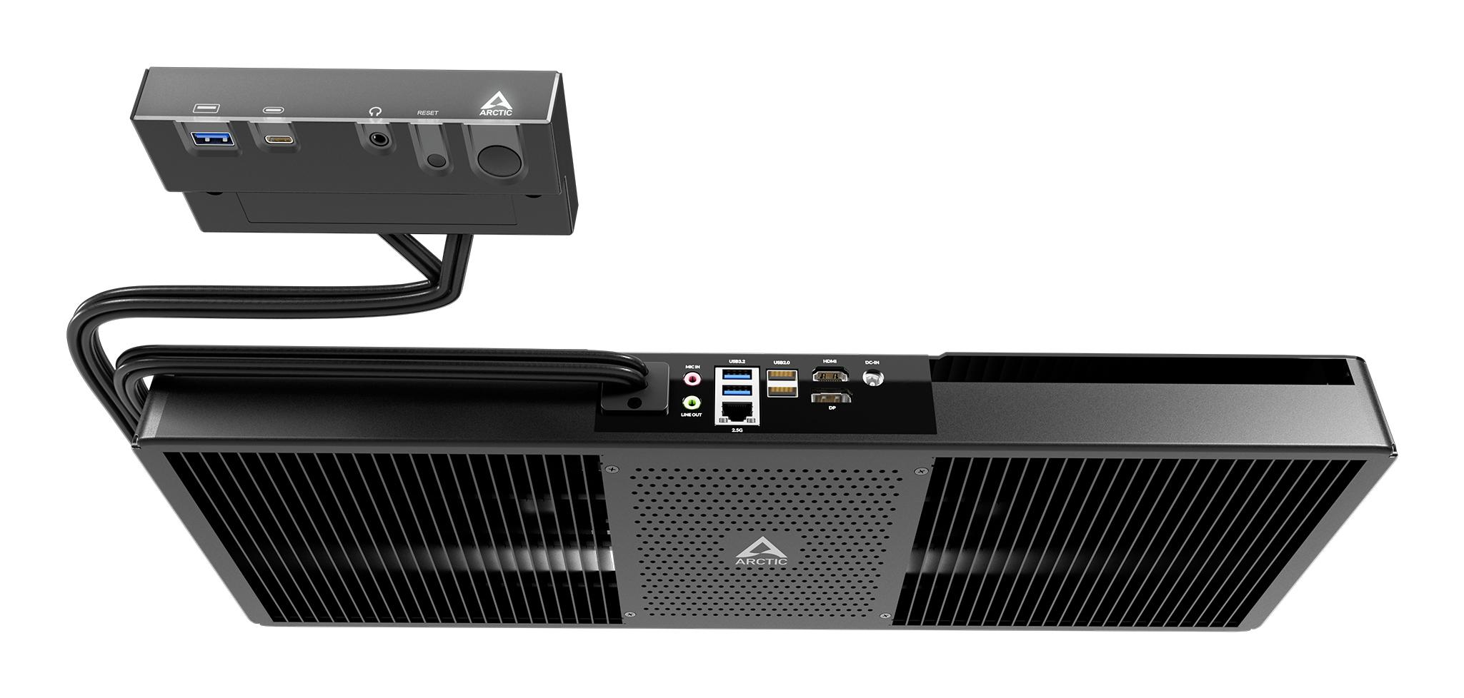 ARCTIC Senza 5700G AMD Ryzen™ 7 32 GB DDR4-SDRAM 1 TB SSD Windows 11 Home Мини РС Черен | JAR Computers ARCTIC Senza 5700G AMD Ryzen™ 7 32 GB DDR4-SDRAM 1 TB SSD Windows 11 Home Мини РС Черен