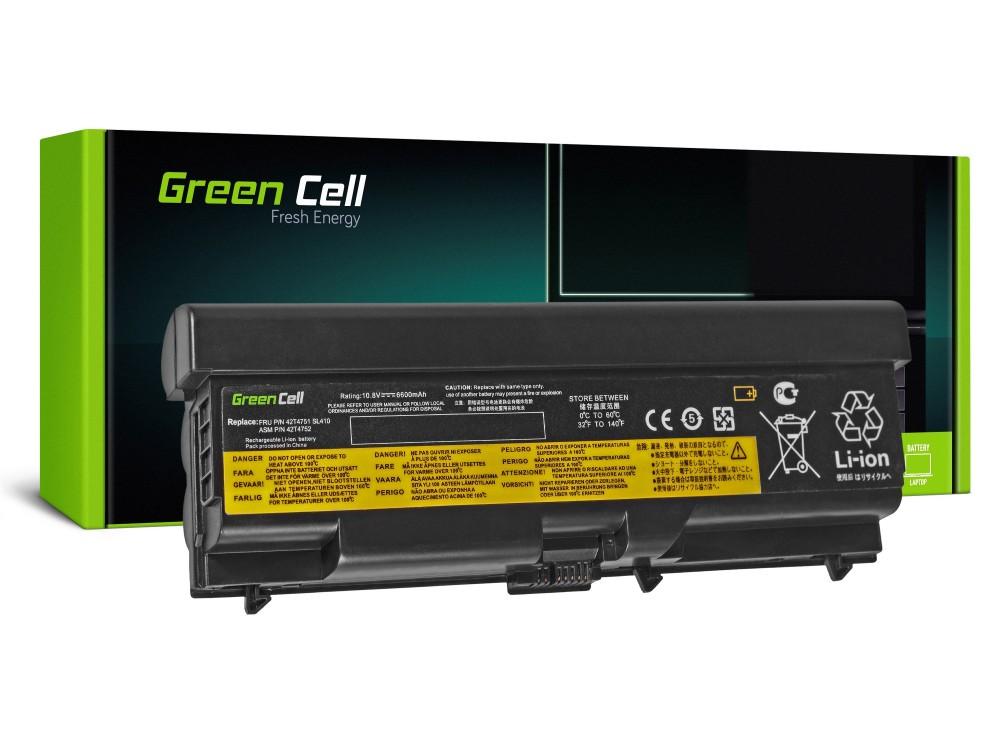 Батерия  за лаптоп GREEN CELL, BM Lenovo ThinkPad T410 T420 T510 T520 W510 Edge 14 15 E525 42T4235, 10.8V, 6600mAh | JAR Computers Батерия  за лаптоп GREEN CELL, BM Lenovo ThinkPad T410 T420 T510 T520 W510 Edge 14 15 E525 42T4235, 10.8V, 6600mAh