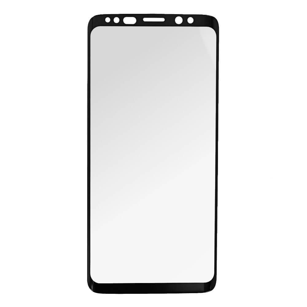 Калено стъклено защитно покритие за Samsung Galaxy S9 - Prio 3D Glass Full Screen Curved Tempered Glass (черен-прозрачен) | JAR Computers Калено стъклено защитно покритие за Samsung Galaxy S9 - Prio 3D Glass Full Screen Curved Tempered Glass (черен-прозрачен)