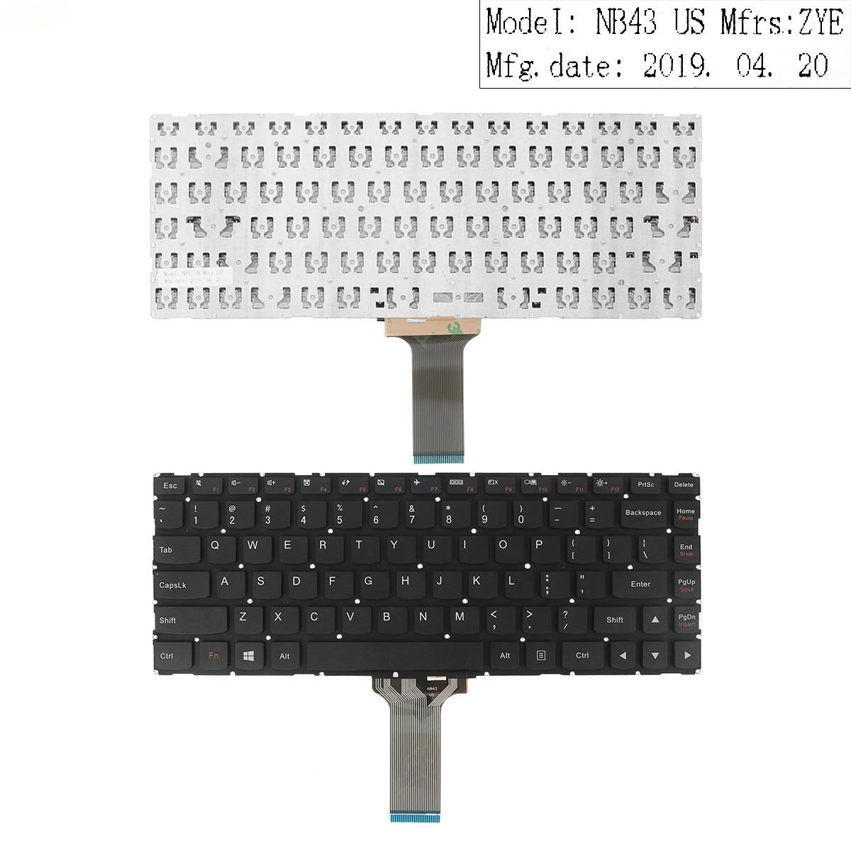 Клавиатура за лаптоп Lenovo 500S-14ISK Yoga 500-14ACZ Черна Без Рамка с Малък Ентър (US) / Black Without Frame US | JAR Computers Клавиатура за лаптоп Lenovo 500S-14ISK Yoga 500-14ACZ Черна Без Рамка с Малък Ентър (US) / Black Without Frame US