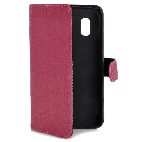 Кожен калъф и поставка за LG Google Nexus 4 - Leather Flip-Open Case (розов) | JAR Computers Кожен калъф и поставка за LG Google Nexus 4 - Leather Flip-Open Case (розов)
