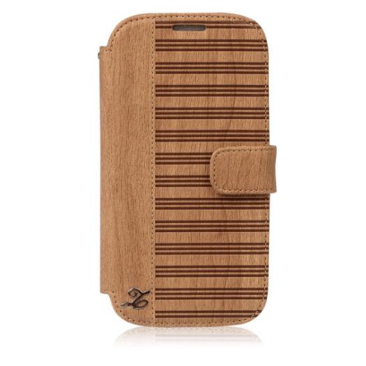 Кожен калъф за Samsung Galaxy S3 i9300, S3 Neo - Zenus Masstige Woodlot Block Diary (кафяв) | JAR Computers Кожен калъф за Samsung Galaxy S3 i9300, S3 Neo - Zenus Masstige Woodlot Block Diary (кафяв)
