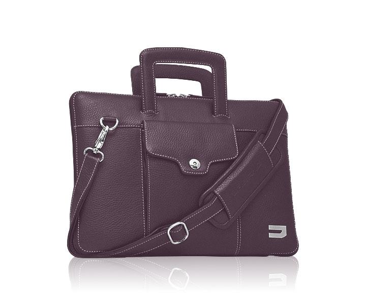 Кожена чанта (естествена кожа) за MacBook Air 13 и лаптопи до 13 ин. - Urbano Genuine Premium Cowhide Brief (лилав) | JAR Computers Кожена чанта (естествена кожа) за MacBook Air 13 и лаптопи до 13 ин. - Urbano Genuine Premium Cowhide Brief (лилав)