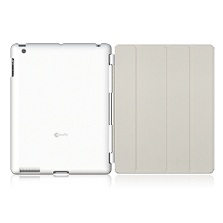 Кейс за iPad 2 (съвместим с Apple Smart cover) - бял - Macally SmartMate | JAR Computers Кейс за iPad 2 (съвместим с Apple Smart cover) - бял - Macally SmartMate