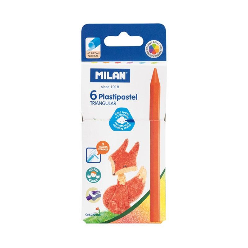 Milan Пастели Triangular, 6 цвята | JAR Computers Milan Пастели Triangular, 6 цвята