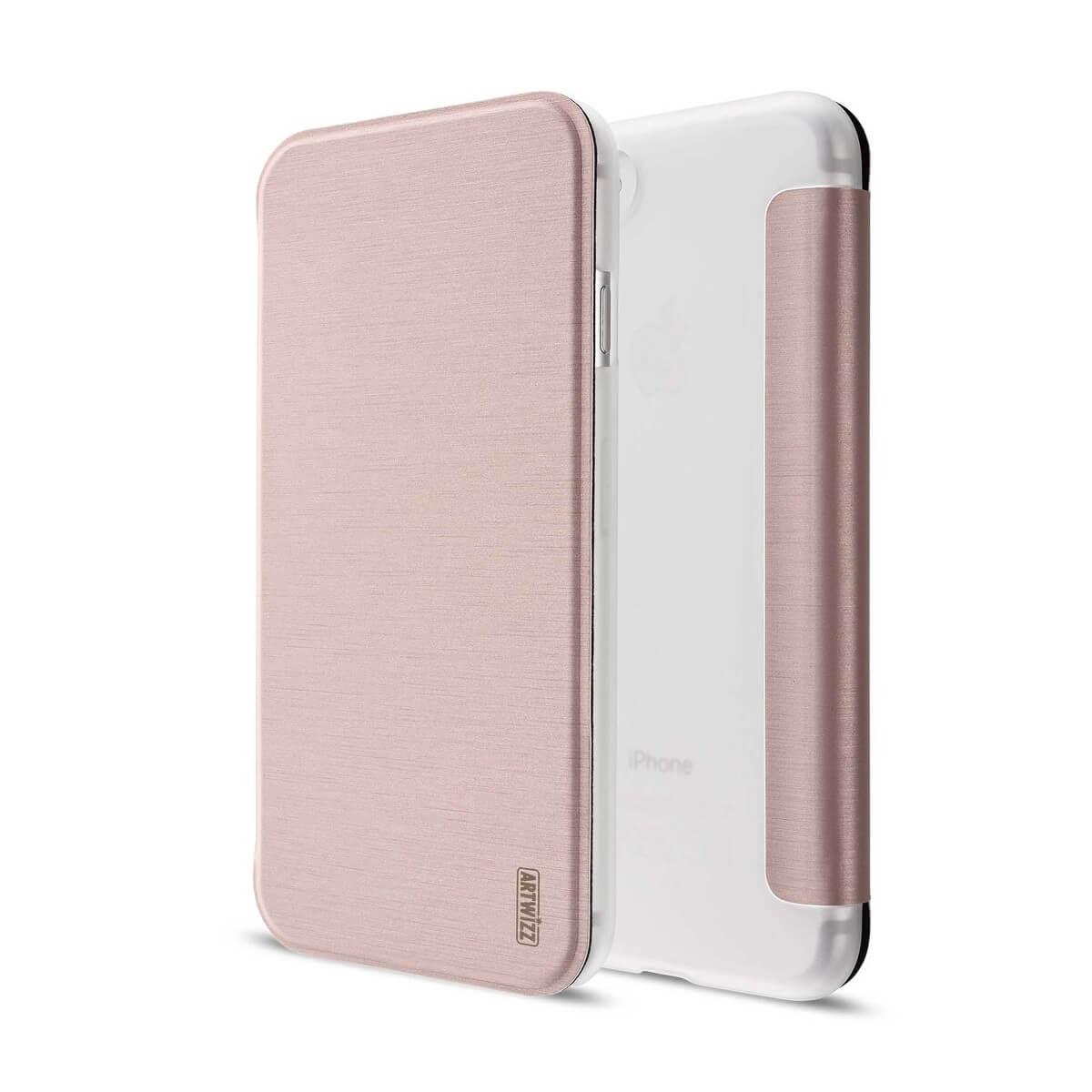 Полиуретанов флип калъф за iPhone 8, iPhone 7 - Artwizz SmartJacket case (розово злато) | JAR Computers Полиуретанов флип калъф за iPhone 8, iPhone 7 - Artwizz SmartJacket case (розово злато)