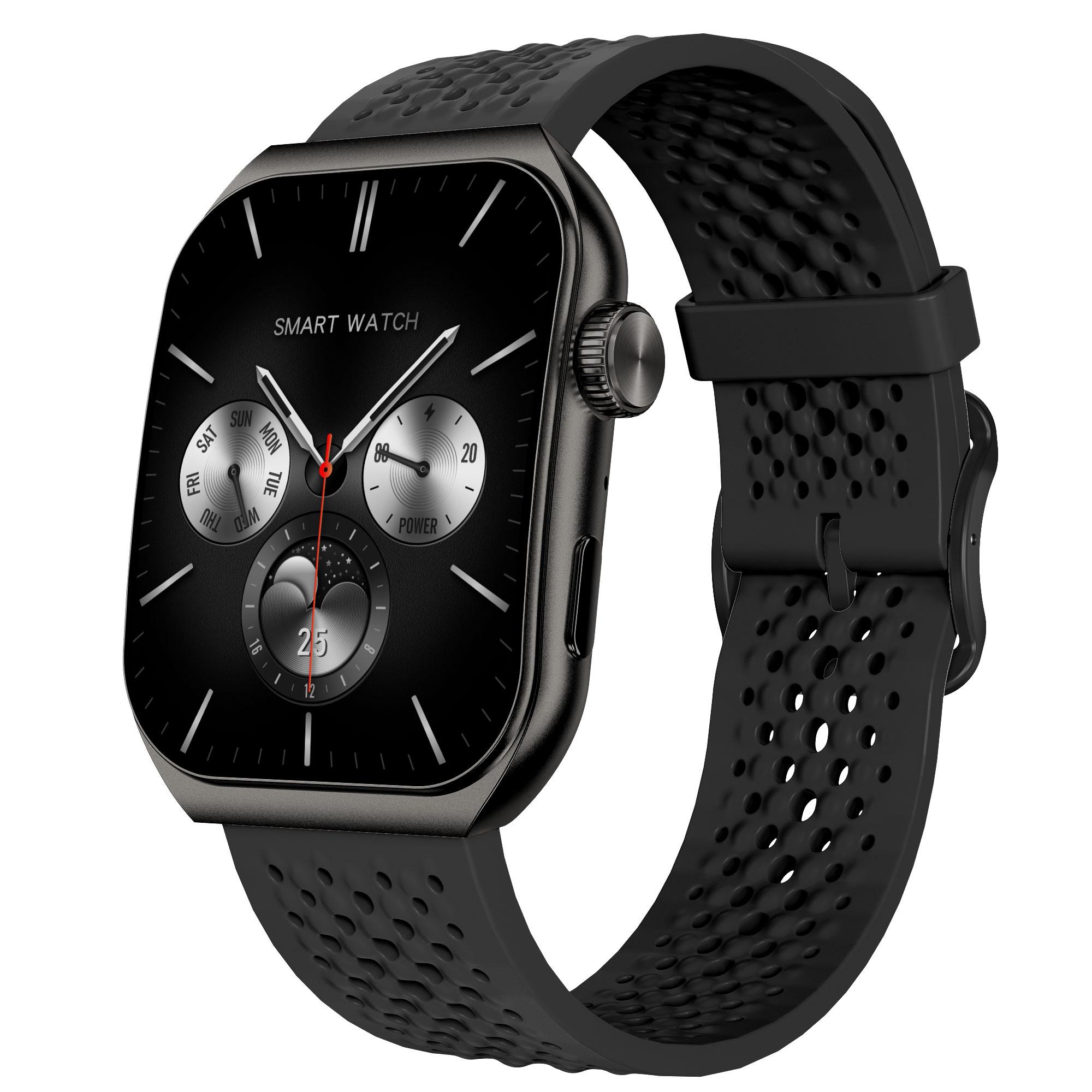 Смарт часовник Aurafit AM10B, Amoled, Черен - 73132 | JAR Computers Смарт часовник Aurafit AM10B, Amoled, Черен - 73132