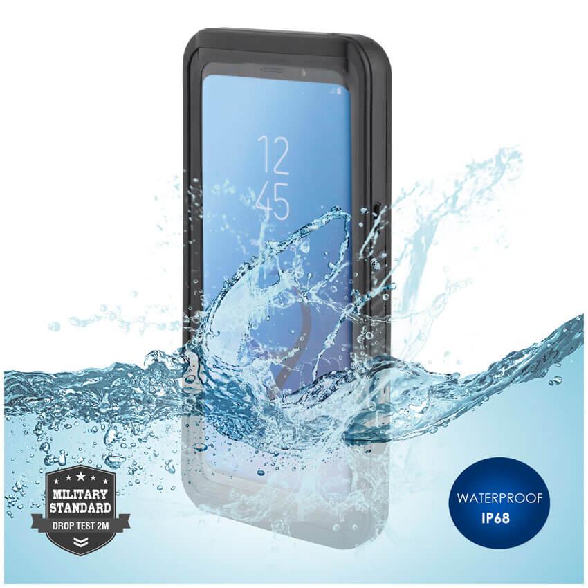 Ударо и водоустойчив калъф за Samsung Galaxy S9 Plus - 4smarts Rugged Case Active Pro STARK (черен) | JAR Computers Ударо и водоустойчив калъф за Samsung Galaxy S9 Plus - 4smarts Rugged Case Active Pro STARK (черен)