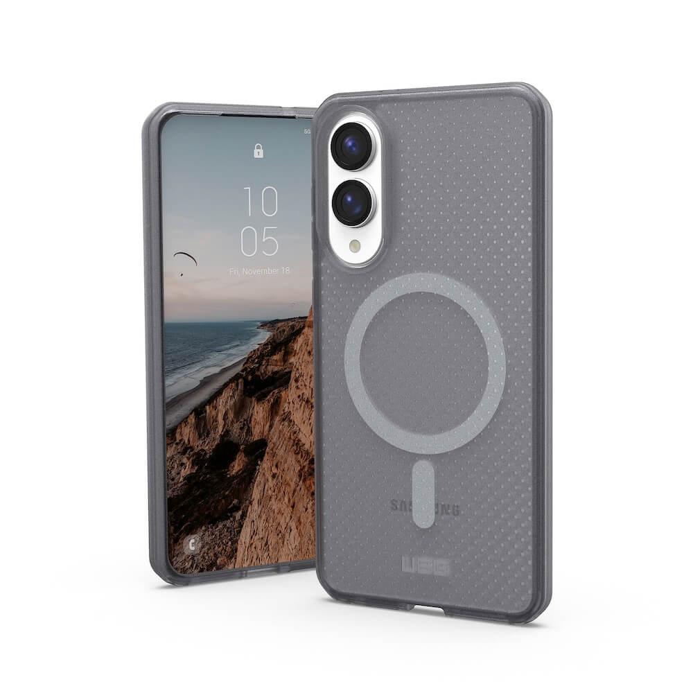 Удароустойчив хибриден кейс за Samsung Galaxy S25 Edge - Urban Armor Gear Dot MagSafe Case (прозрачен-черен) | JAR Computers Удароустойчив хибриден кейс за Samsung Galaxy S25 Edge - Urban Armor Gear Dot MagSafe Case (прозрачен-черен)