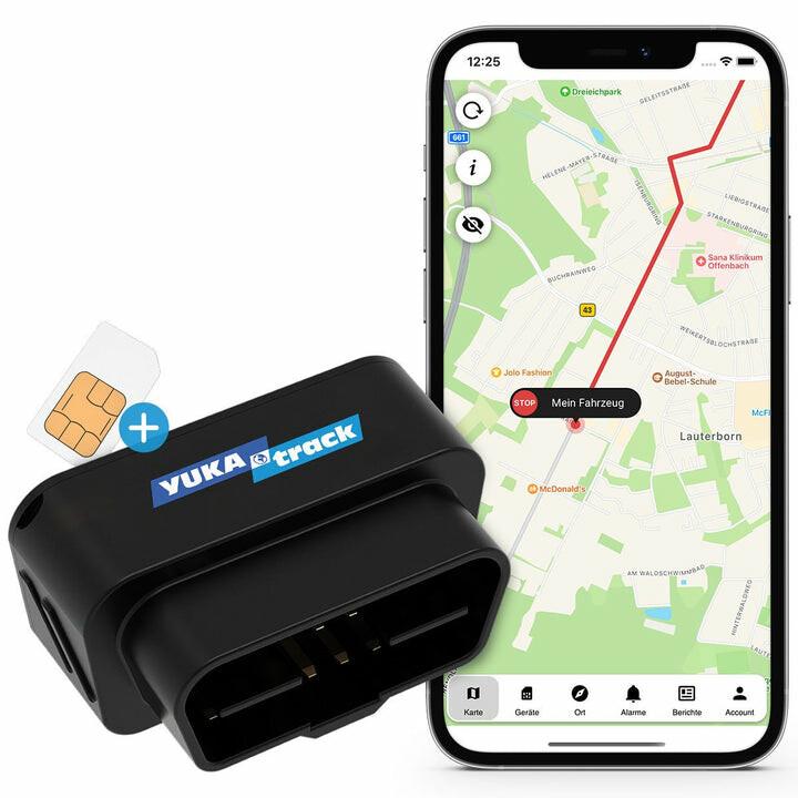 Yukatrack YTOBD2GPS GPS тракер и GPS проследяване Универсален Черен | JAR Computers Yukatrack YTOBD2GPS GPS тракер и GPS проследяване Универсален Черен