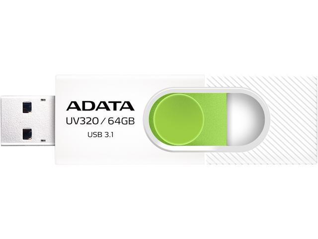 ADATA64GB USB UV320 WHITE | JAR Computers ADATA64GB USB UV320 WHITE