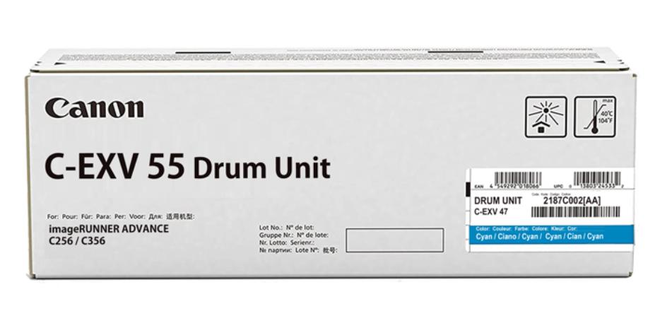 Барабанна касета за Canon imageRUNNER Advance DX C250/C350 Series - DRUM UNIT - C-EXV55 (CEXV55) / 2187C002 - Cyan - (2187C002 / 2187C002AA) - PN 2187C002 | JAR Computers Барабанна касета за Canon imageRUNNER Advance DX C250/C350 Series - DRUM UNIT - C-EXV55 (CEXV55) / 2187C002 - Cyan - (2187C002 / 2187C002AA) - PN 2187C002