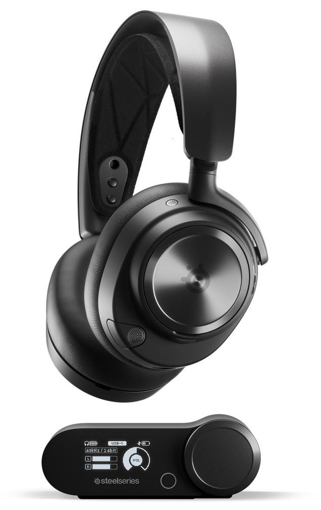 $$$Гейминг слушалки SteelSeries - Arctis Nova Pro Wireless, черни$$$ | JAR Computers $$$Гейминг слушалки SteelSeries - Arctis Nova Pro Wireless, черни$$$