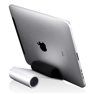 Алуминиева поставка за iPad и таблети - Just Mobile Slide Stand | JAR Computers Алуминиева поставка за iPad и таблети - Just Mobile Slide Stand
