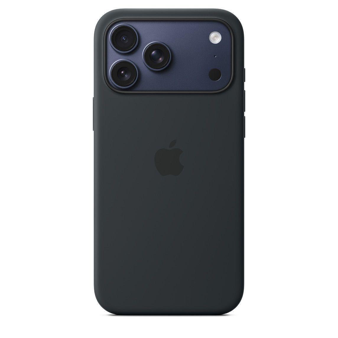 Калъф Apple iPhone 17 Pro Max Silicone MS Black mgfr4