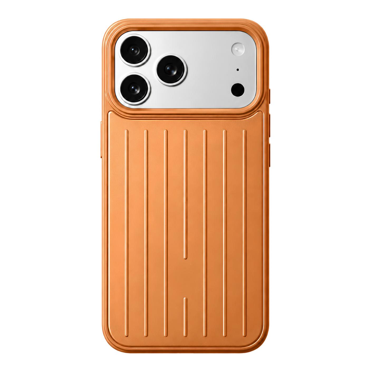 Калъф Suitcase Stripe Apple iPhone 17 /оранжев/ | JAR Computers Калъф Suitcase Stripe Apple iPhone 17 /оранжев/
