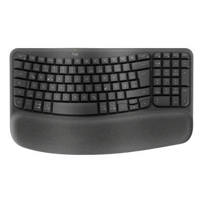 Клавиатура Keyboard Logitech Ergo Series wireless DE QWERTZ | JAR Computers Клавиатура Keyboard Logitech Ergo Series wireless DE QWERTZ