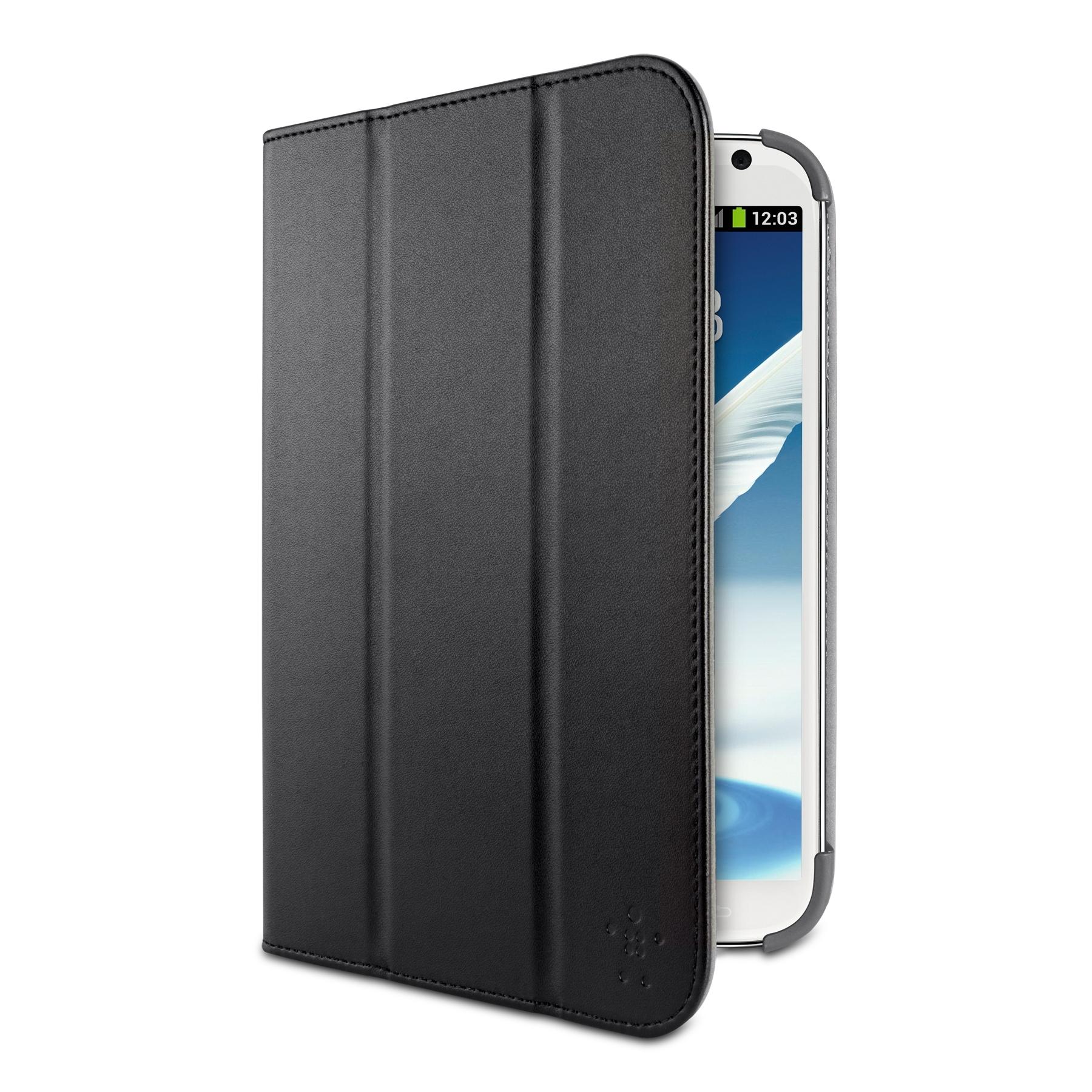 Кожен калъф/стойка за Samsung Galaxy Note 8 - Belkin Tri-Fold Color (черен) | JAR Computers Кожен калъф/стойка за Samsung Galaxy Note 8 - Belkin Tri-Fold Color (черен)