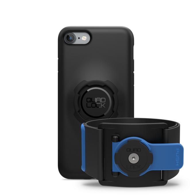 Лента за ръка с удароустойчив кейс за iPhone 8, iPhone 7 - Quad Lock Run Kit | JAR Computers Лента за ръка с удароустойчив кейс за iPhone 8, iPhone 7 - Quad Lock Run Kit