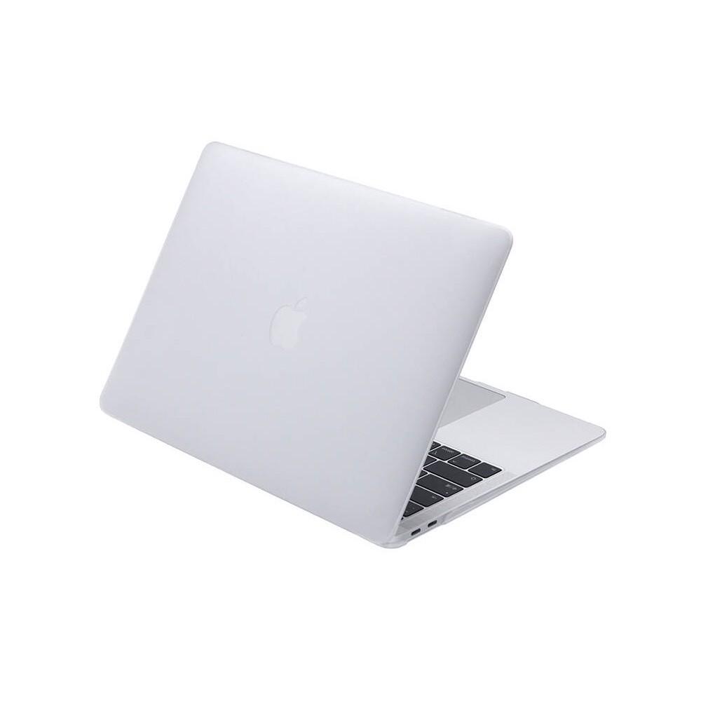 Lention Matte Protective Case - предпазен кейс за MacBook Air 15 M3 (2024), MacBook Air 15 M2 (2023) (бял-мат)