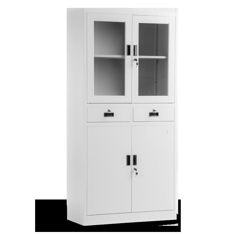 Метален шкаф Carmen CR 1247 JZ - сив