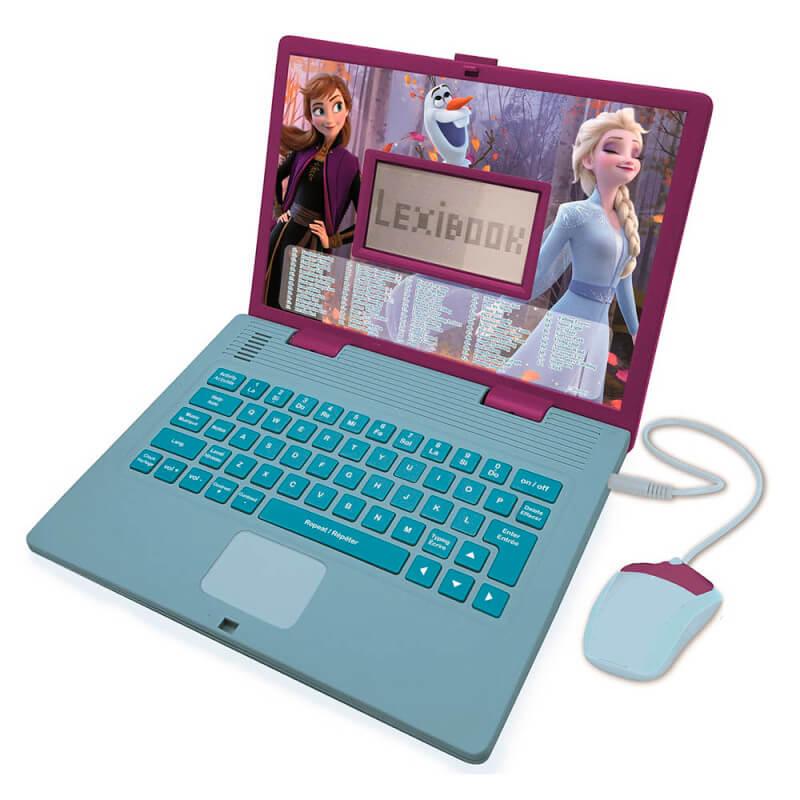 Образователен детски лаптоп играчка със 124 дейности - Lexibook Disney Frozen II Bilingual Educational Laptop English and Spanish (английски и испански език) | JAR Computers Образователен детски лаптоп играчка със 124 дейности - Lexibook Disney Frozen II Bilingual Educational Laptop English and Spanish (английски и испански език)