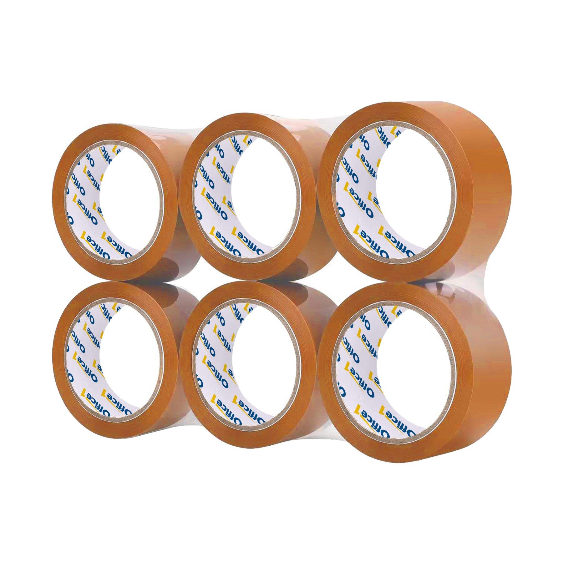 Office 1 Тиксо, еко солвент, 48 mm x 66 m, безцветно, 6 броя | JAR Computers Office 1 Тиксо, еко солвент, 48 mm x 66 m, безцветно, 6 броя