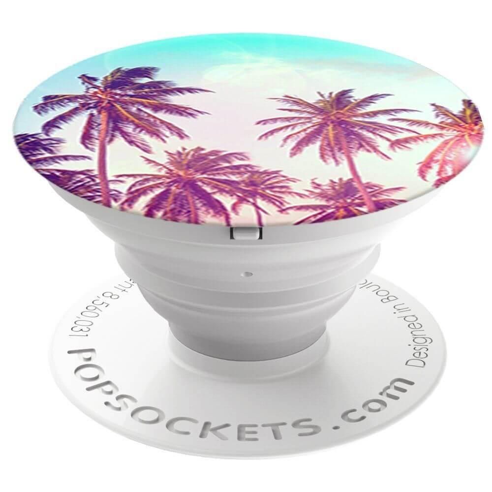 Поставка и аксесоар против изпускане на вашия смартфон - Popsockets Palm Trees (шарен) | JAR Computers Поставка и аксесоар против изпускане на вашия смартфон - Popsockets Palm Trees (шарен)