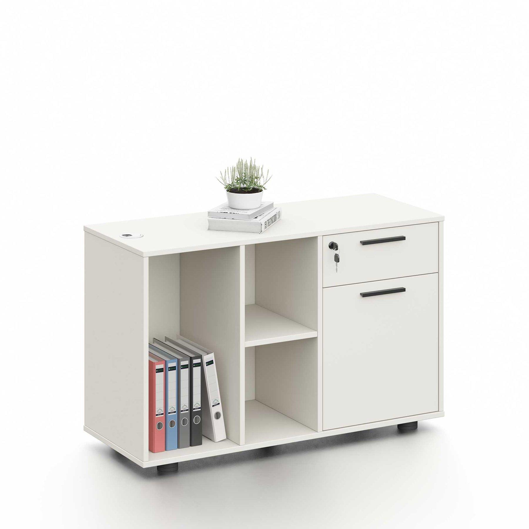 Шкаф RFG Monaco, 1000 х 400 х 630 mm, ПДЧ, бял