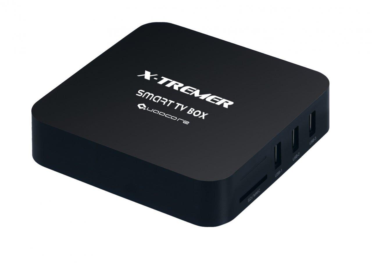 TV SMART плейър X-TREMER STV-400STB , 1 , 8GB FLASH MEMORY , Mali-450 MP , Quad Core 1.6GHz