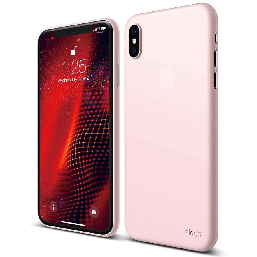 Тънък полипропиленов кейс (0.3 mm) за iPhone XS Max - Elago Inner Core Case (розов) | JAR Computers Тънък полипропиленов кейс (0.3 mm) за iPhone XS Max - Elago Inner Core Case (розов)