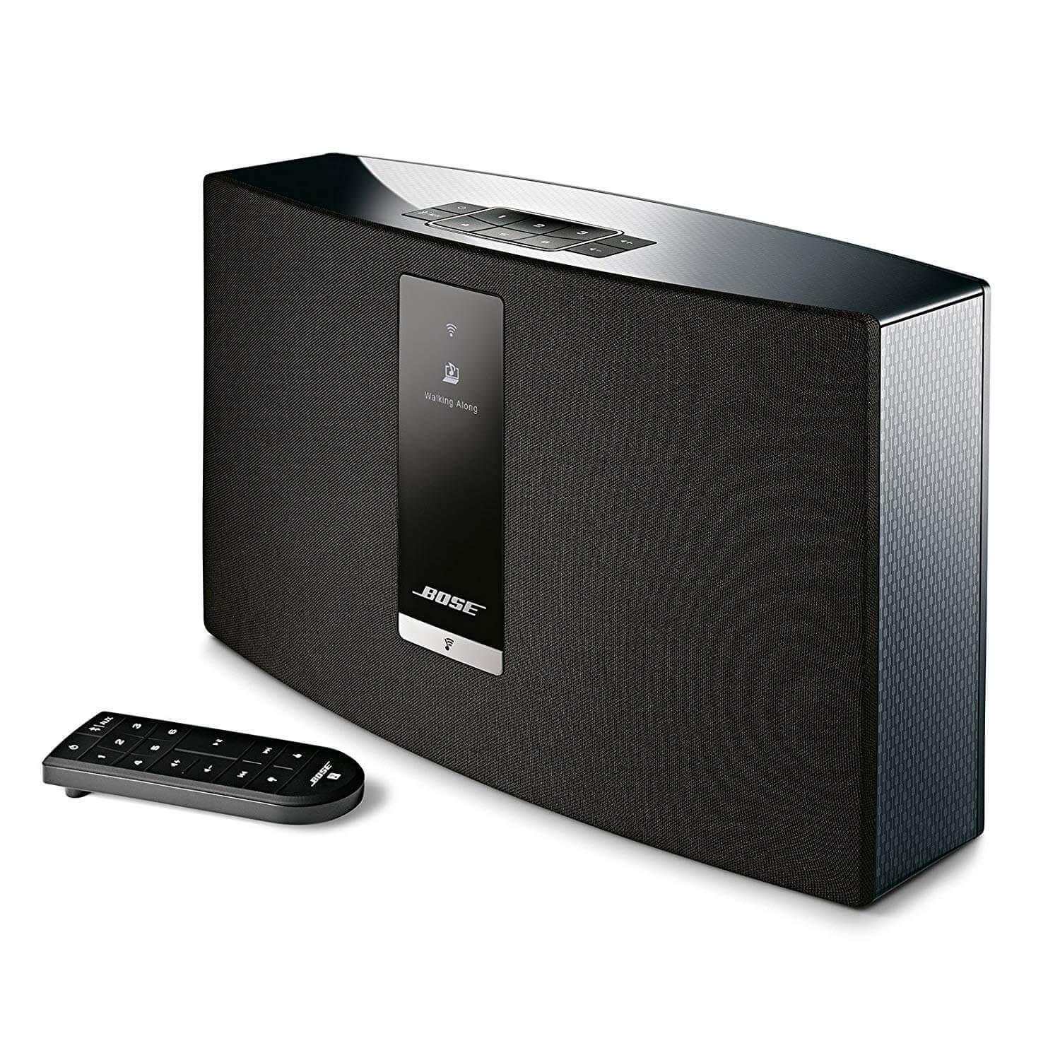 Безжичен аудиофилски Bluetooth спийкър с гласово управление - Bose SoundTouch 20 Series III Wireless Speaker (черен) | JAR Computers Безжичен аудиофилски Bluetooth спийкър с гласово управление - Bose SoundTouch 20 Series III Wireless Speaker (черен)