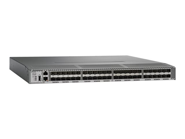 CISCO MDS 9148S 16G FC switch w/ 48 active ports + 16G SW SFPs | JAR Computers CISCO MDS 9148S 16G FC switch w/ 48 active ports + 16G SW SFPs