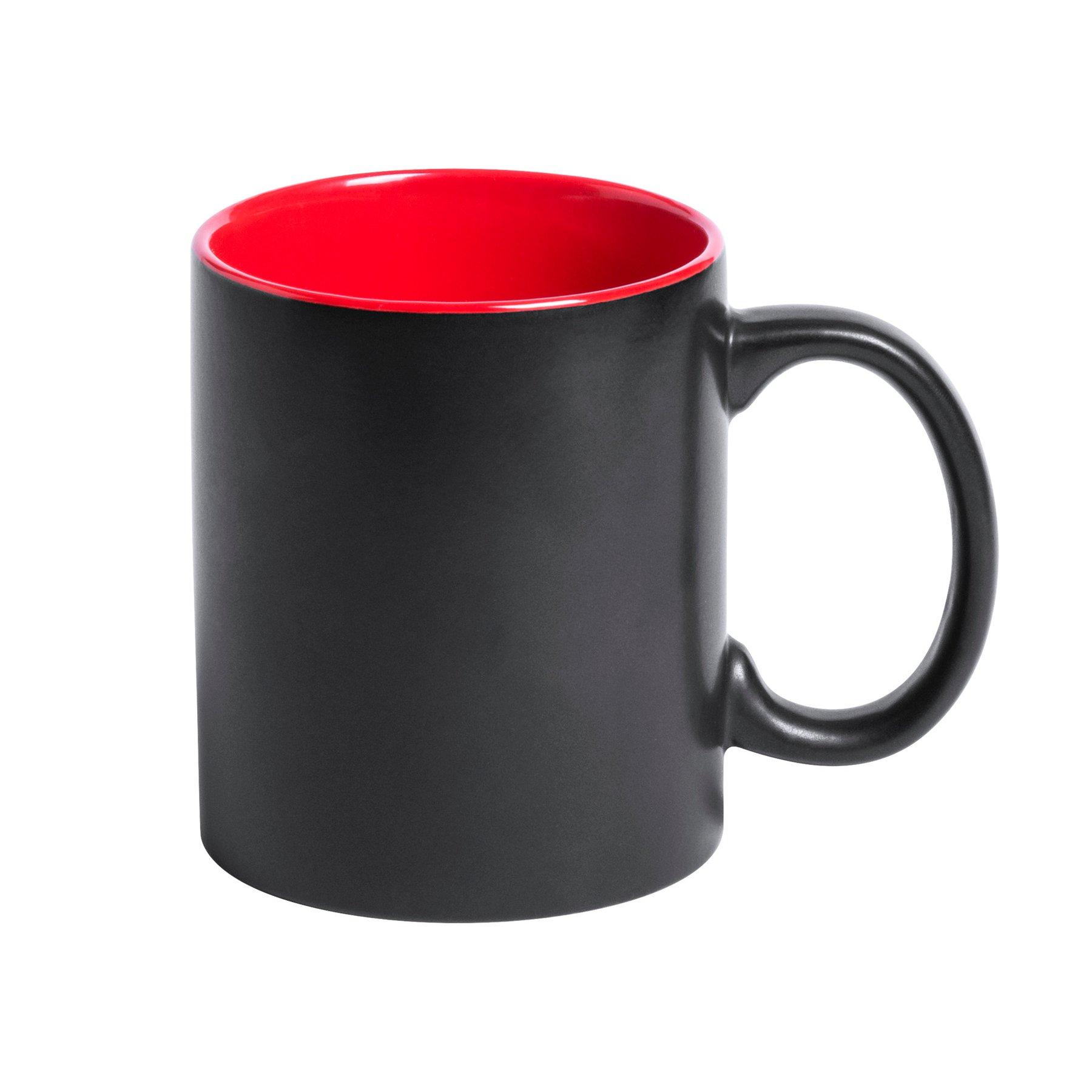 Cool Чаша Bafy, керамична, 350 ml, черно и червено | JAR Computers Cool Чаша Bafy, керамична, 350 ml, черно и червено