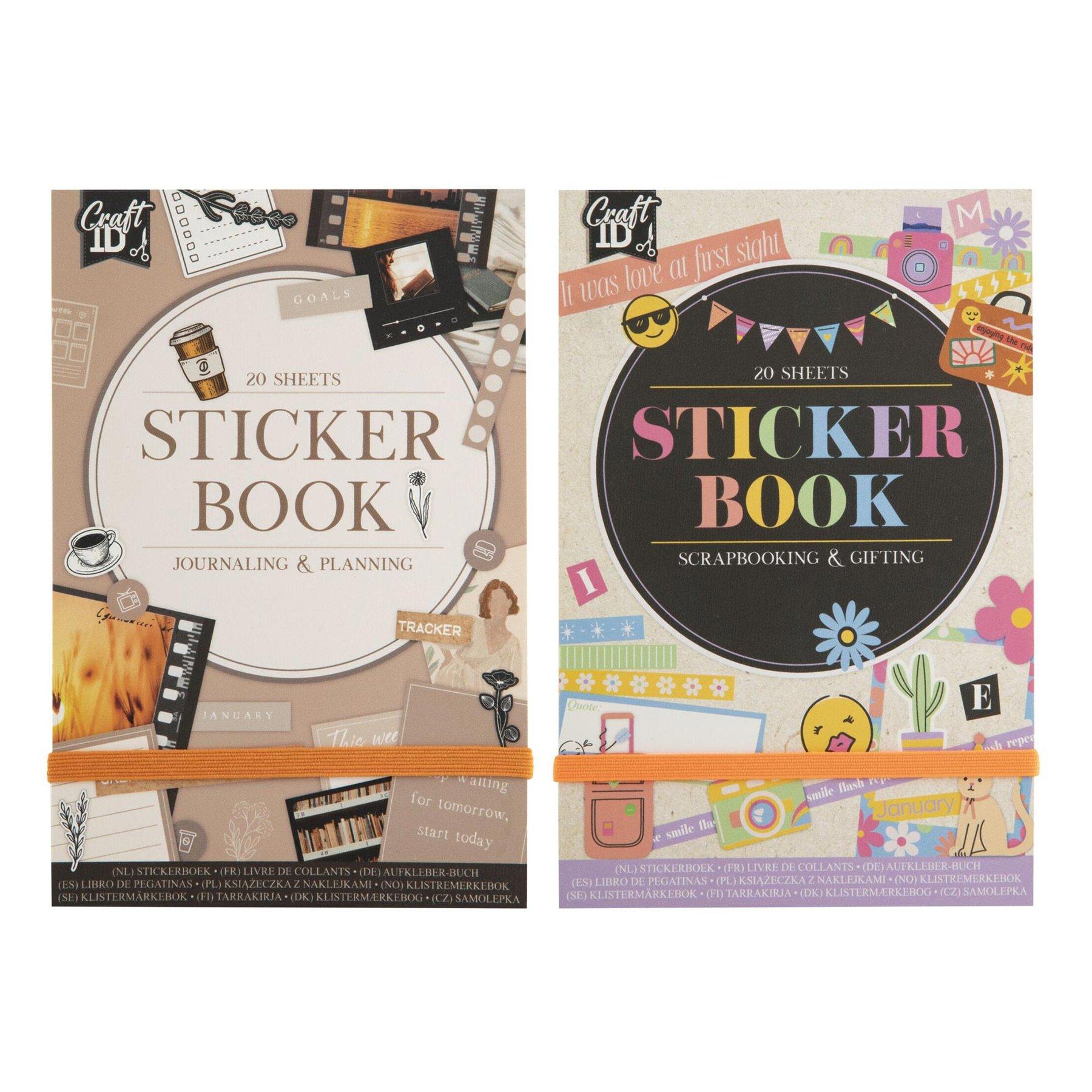 Craft ID Книжка със стикери, асорти, 96 броя | JAR Computers Craft ID Книжка със стикери, асорти, 96 броя