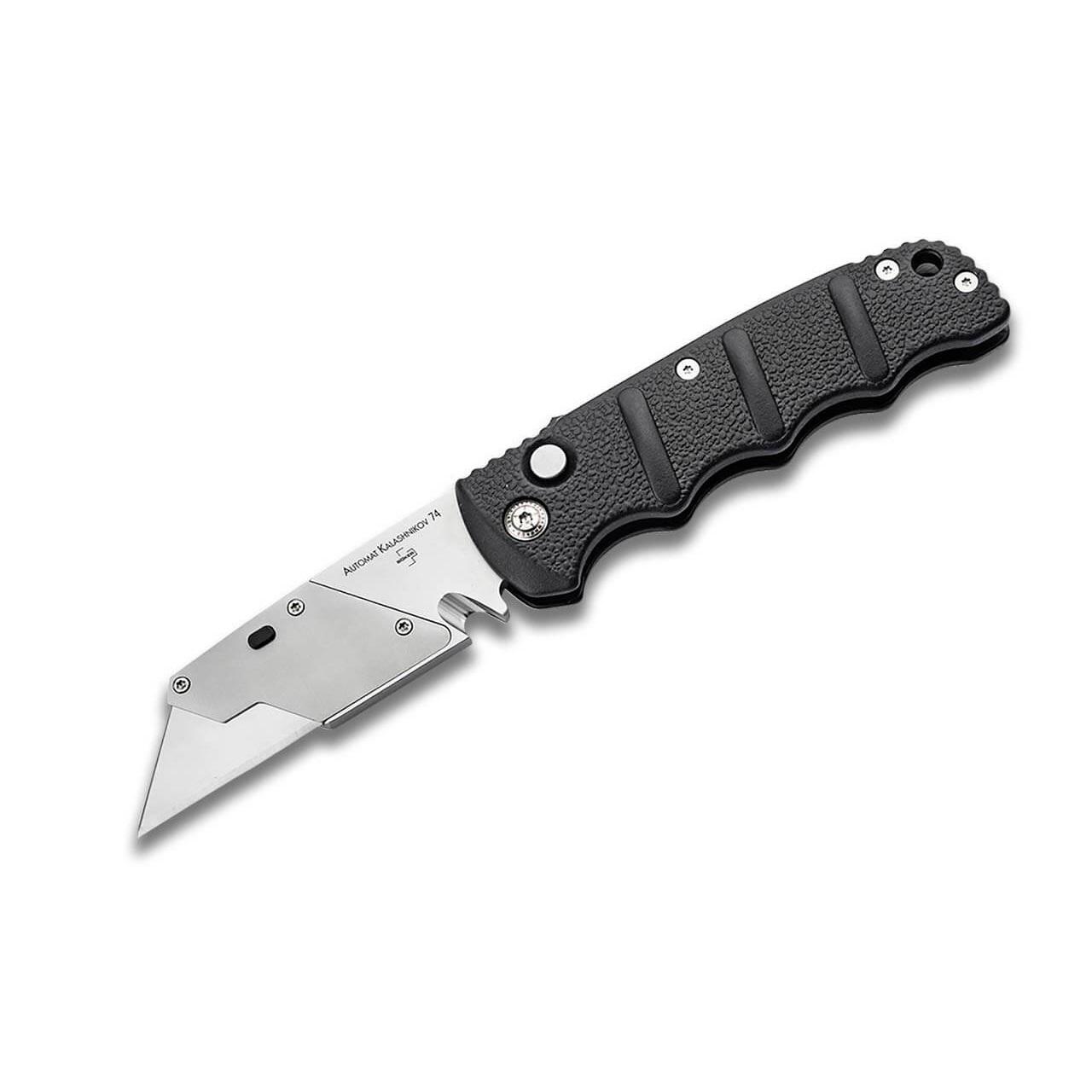 Джобен макетен нож Boker Plus Kalashnikov Boxcutter | JAR Computers Джобен макетен нож Boker Plus Kalashnikov Boxcutter