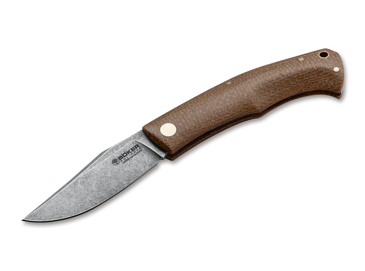 Джобен нож Boker Solingen Boxer EDC Brown