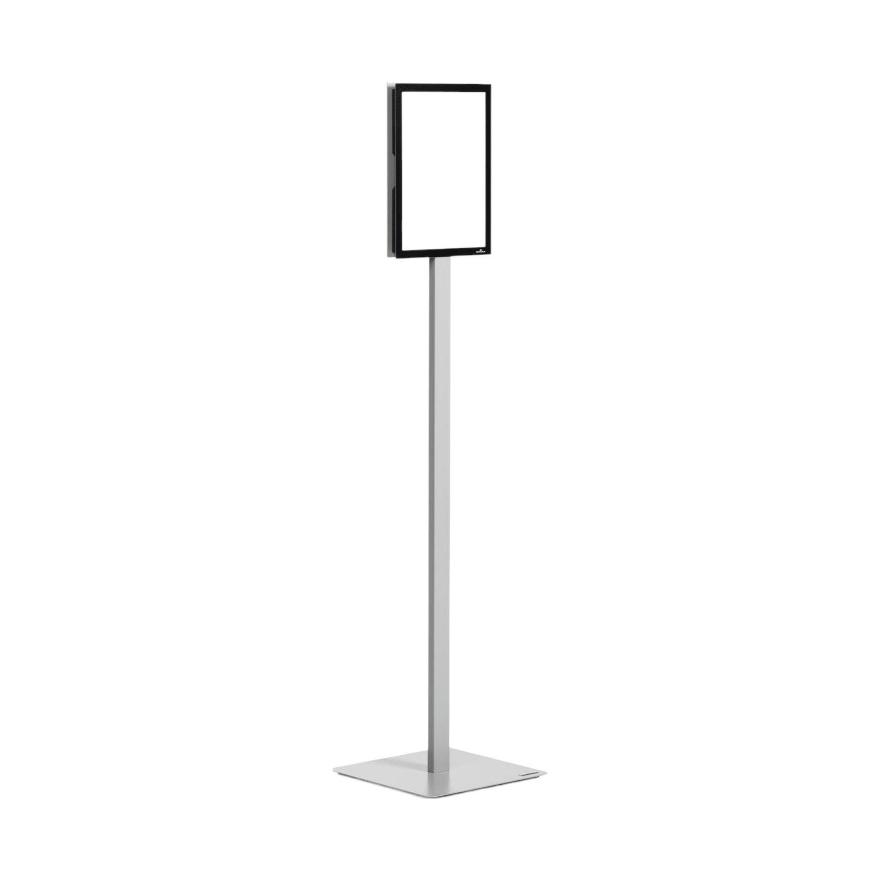 Durable Инфо-дисплей Info Stand Basic, A4, тъмносив | JAR Computers Durable Инфо-дисплей Info Stand Basic, A4, тъмносив