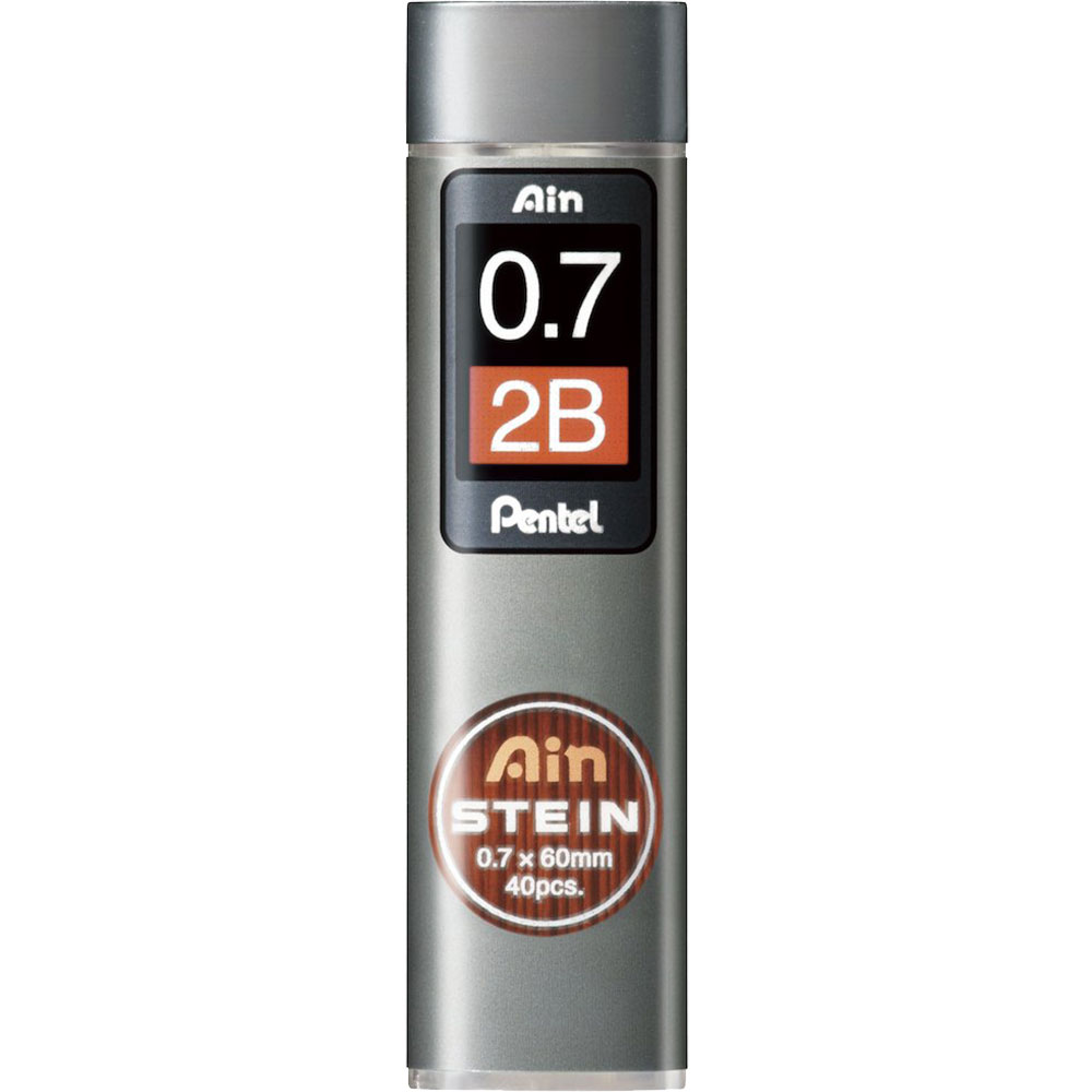 Графити Pentel Ain Stein 2B 0.7 мм оп.40 | JAR Computers Графити Pentel Ain Stein 2B 0.7 мм оп.40