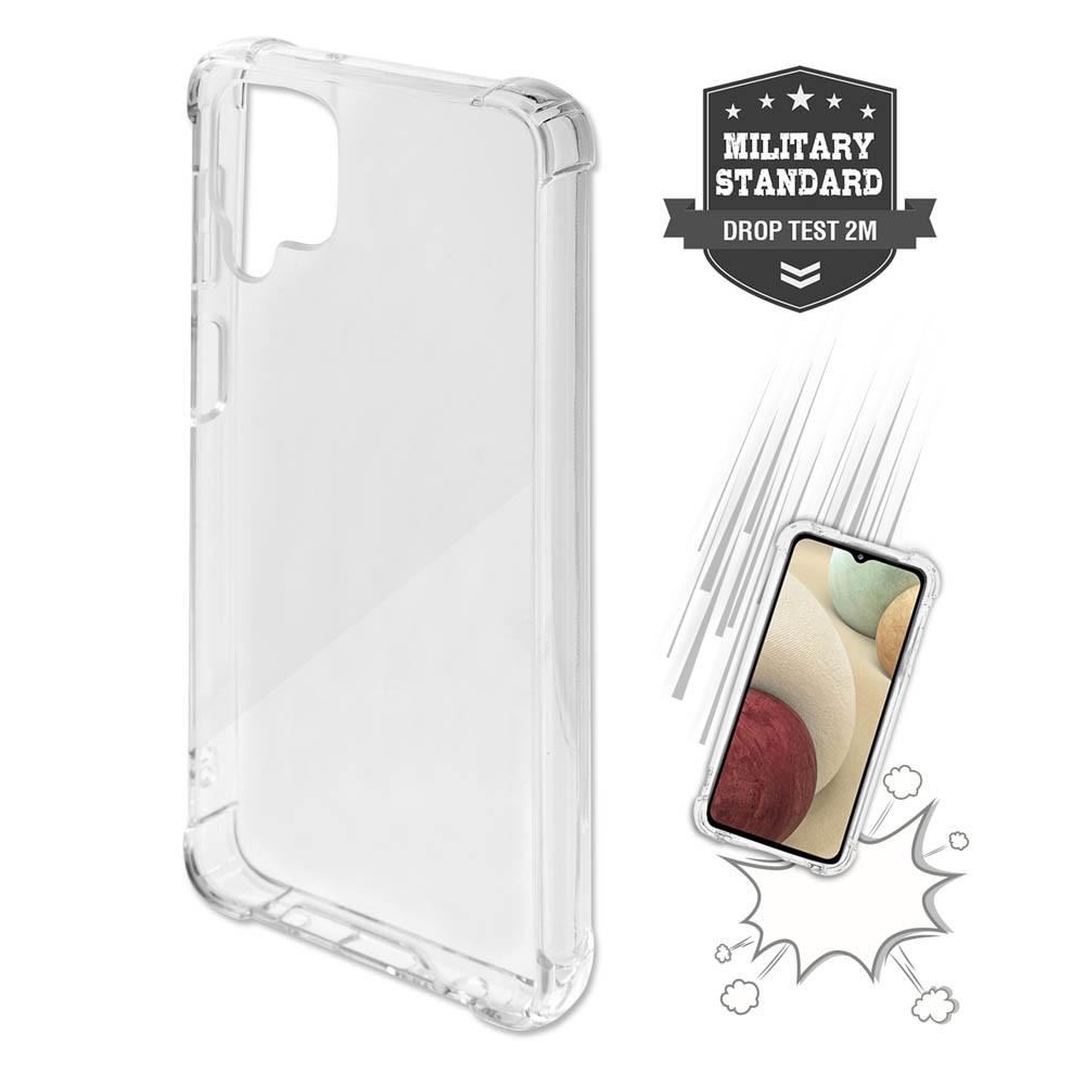 Хибриден удароустойчив кейс за Samsung Galaxy A12 - 4smarts Hard Cover Ibiza (прозрачен) | JAR Computers Хибриден удароустойчив кейс за Samsung Galaxy A12 - 4smarts Hard Cover Ibiza (прозрачен)