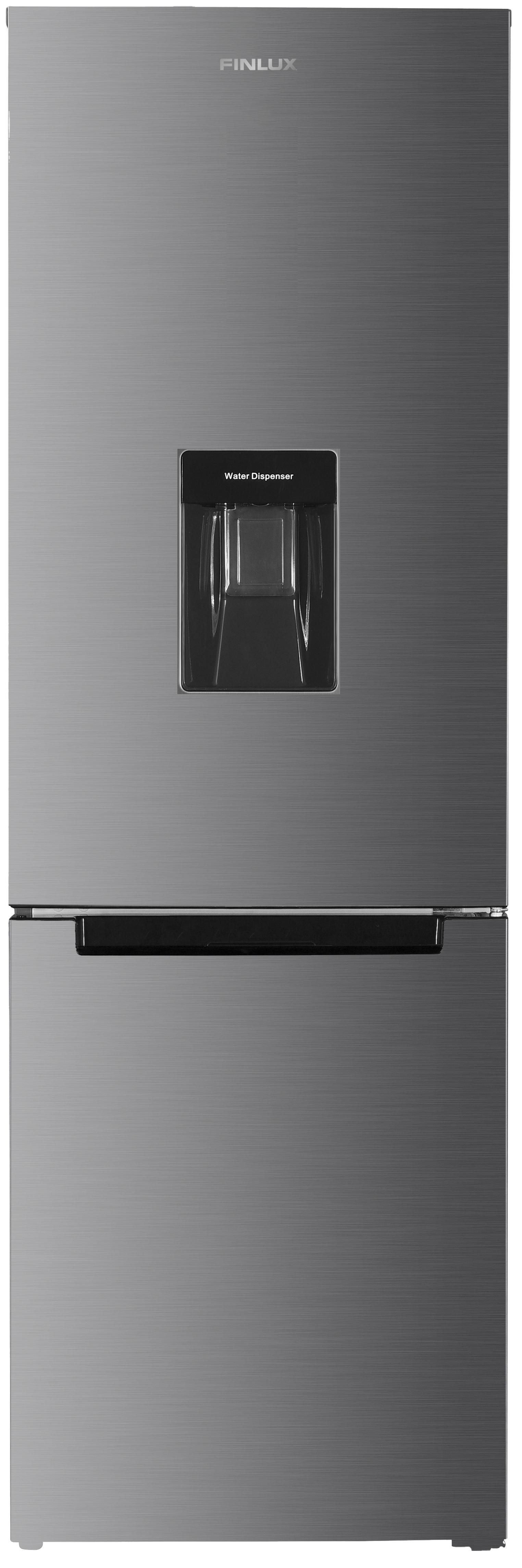 Хладилник с фризер Finlux FBN-305WDS , 293 l, E , No Frost , Инокс