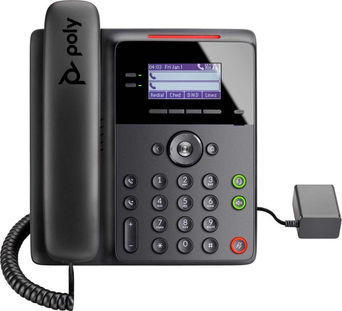 HP Poly Edge B20 IP Phone and PoE-enabled | JAR Computers HP Poly Edge B20 IP Phone and PoE-enabled