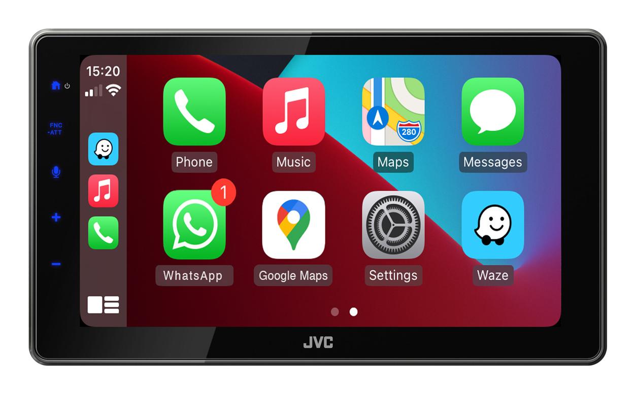 JVC KW-M795DBW Черен Wi-Fi 200 W Bluetooth | JAR Computers JVC KW-M795DBW Черен Wi-Fi 200 W Bluetooth